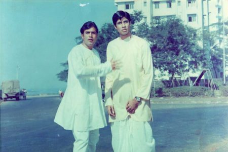 Amitabh Bachchan and Rajesh Khanna