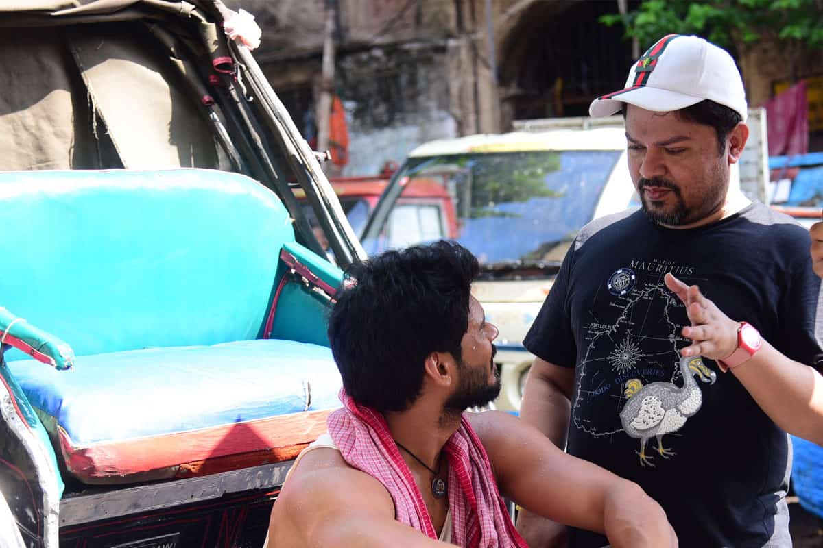 Ram Kamal with Avinash Dwivedi in 'Rickshawala'
